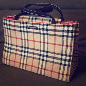 👜Cute Plaid Purse NWOT